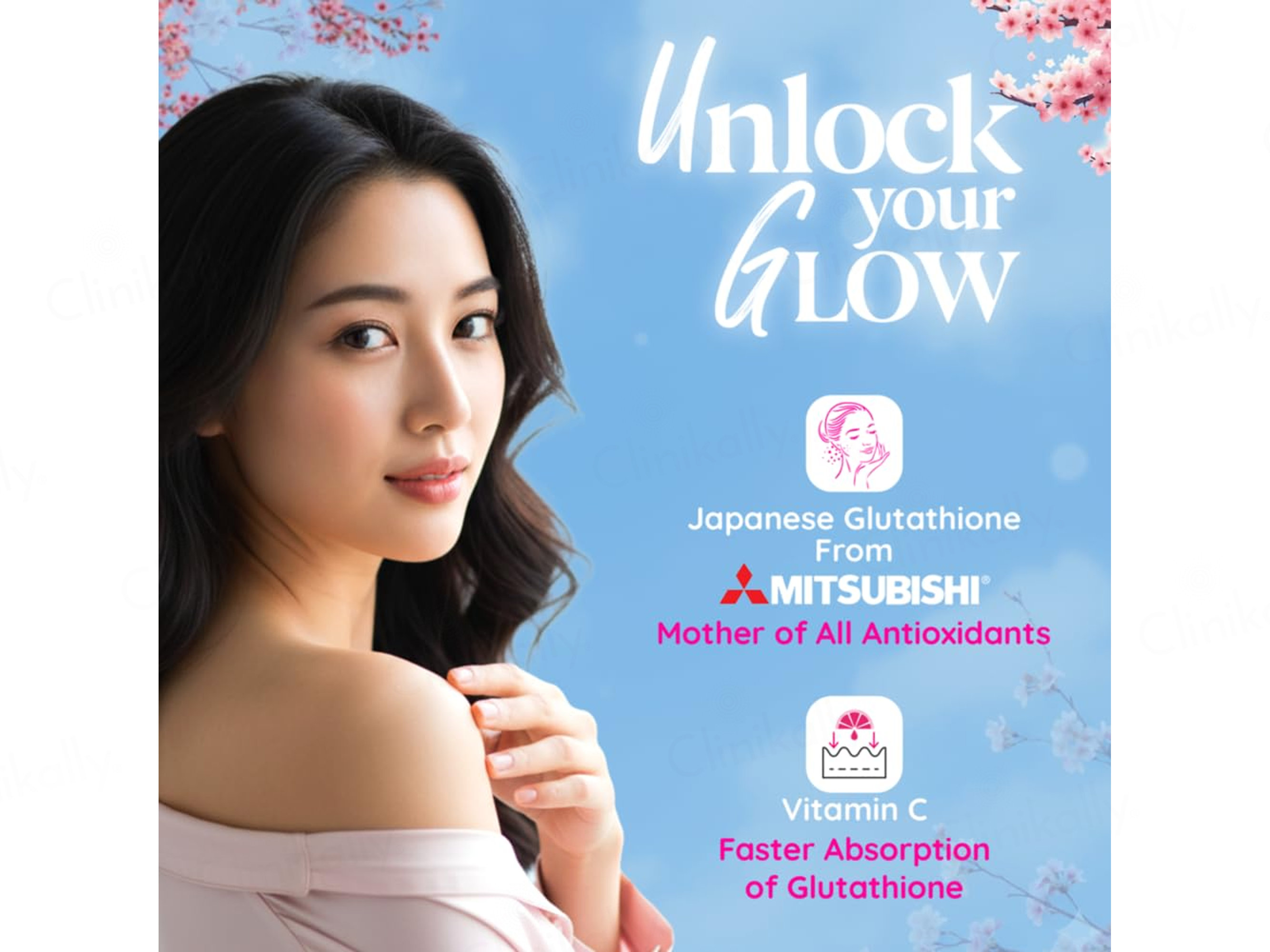 Chicnutrix Glow 500mg Glutathione + Vit. C Effervescent Tablet